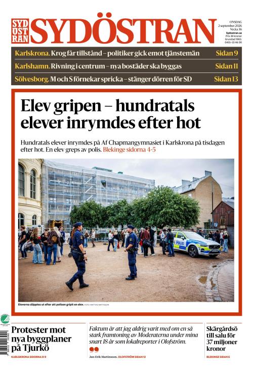 Sydöstran 2.9.2026