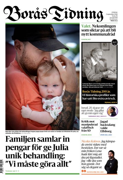 Borås Tidning 2.9.2026