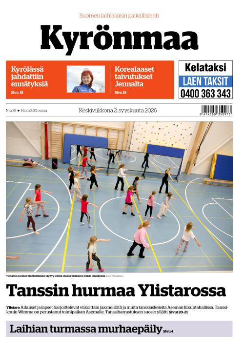 Kyrönmaa-lehti 2.9.2026