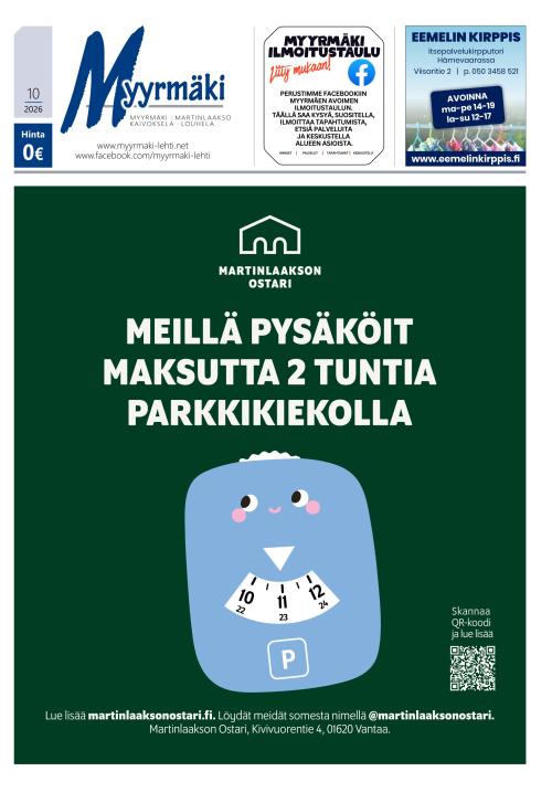Myyrmäki-lehti 3.9.2026