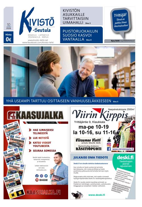 Kivistö 3.9.2026