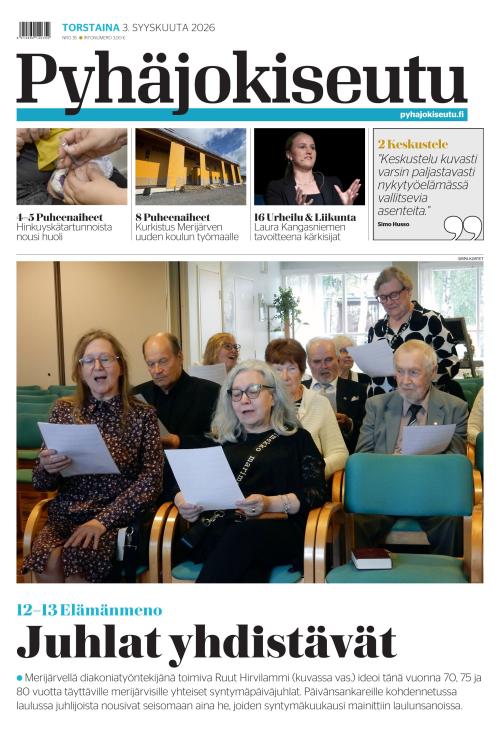 Pyhäjokiseutu 3.9.2026