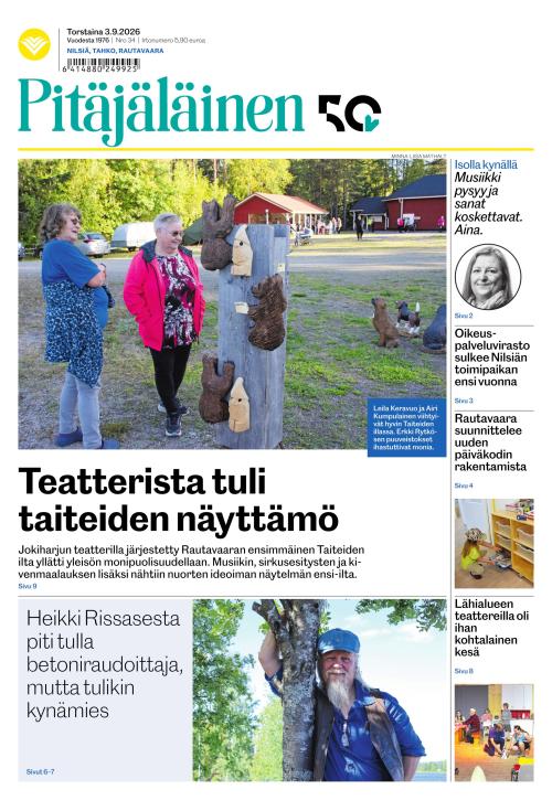 Pitäjäläinen 3.9.2026