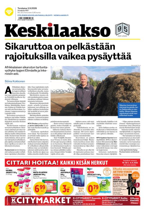 Keskilaakso 3.9.2026
