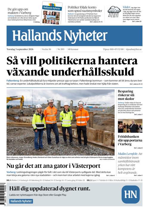 Hallands Nyheter 3.9.2026