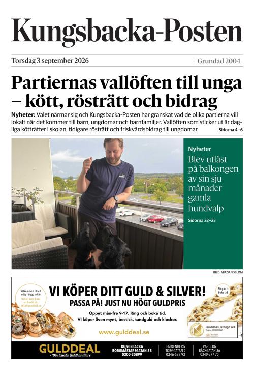 Kungsbacka-Posten 3.9.2026