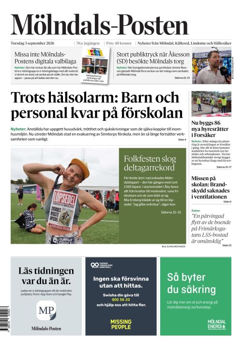 Mölndals-Posten 3.9.2026