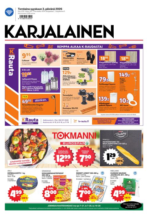 Karjalainen 3.9.2026