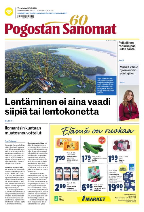 Pogostan Sanomat 3.9.2026