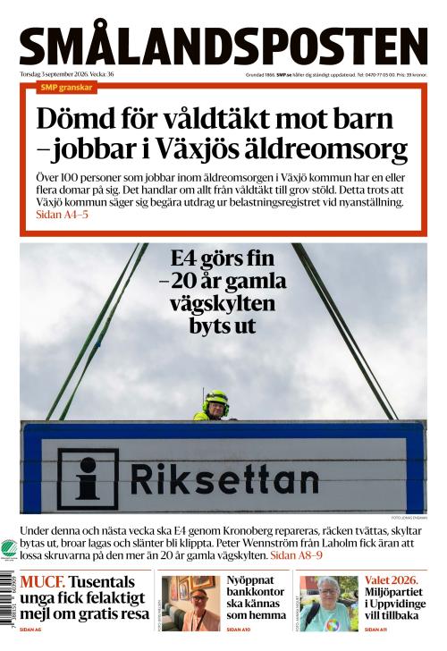 Smålandsposten 3.9.2026