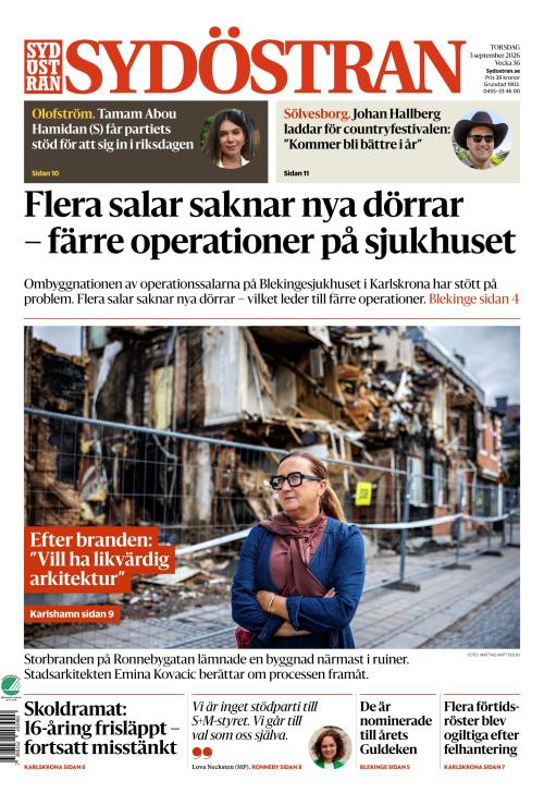 Sydöstran 3.9.2026