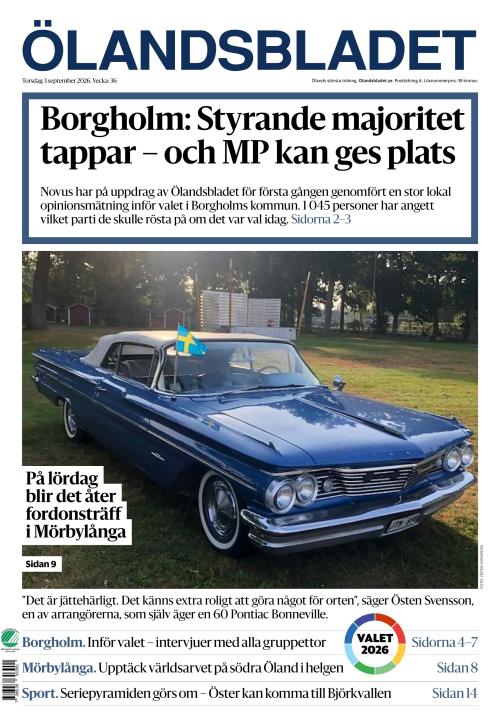 Ölandsbladet 3.9.2026