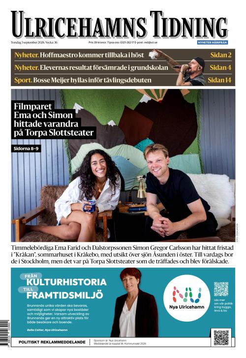 Ulricehamns Tidning 3.9.2026