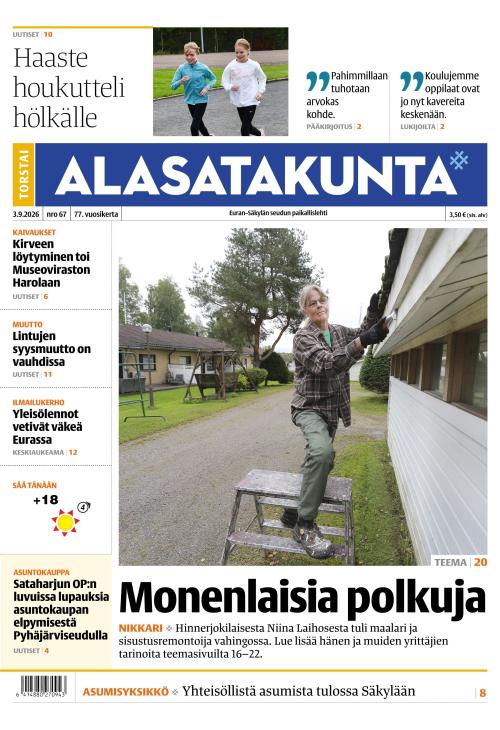 Alasatakunta 3.9.2026