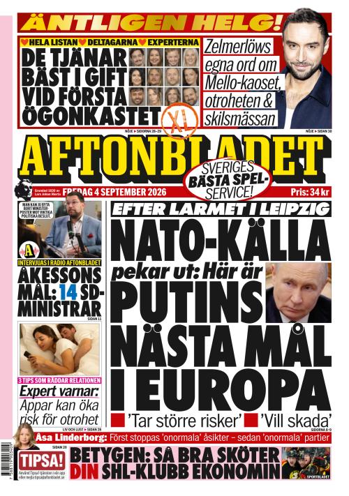 Aftonbladet 4.9.2026