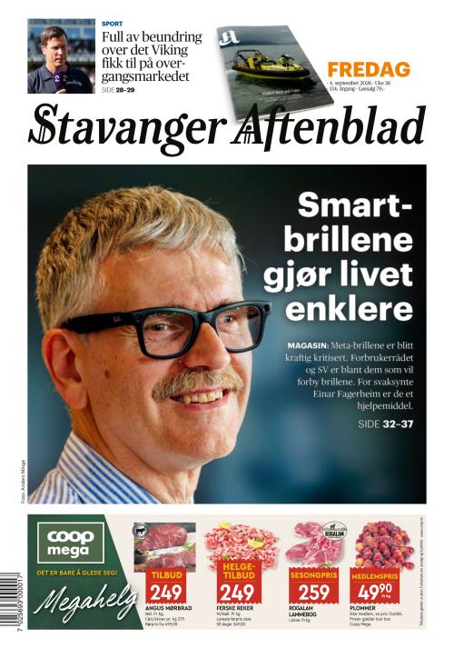 Stavanger Aftenblad 4.9.2026