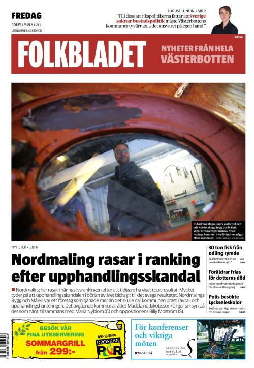 Folkbladet (Västerbotten) 4.9.2026