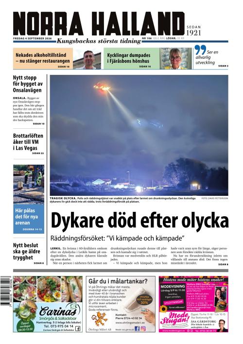 Norra Halland 4.9.2026