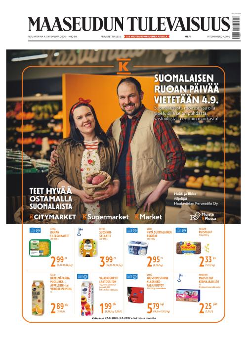 Maaseudun Tulevaisuus 4.9.2026