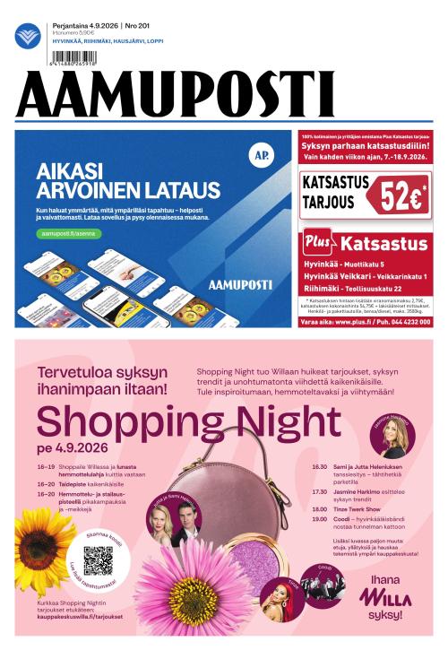 Aamuposti 4.9.2026