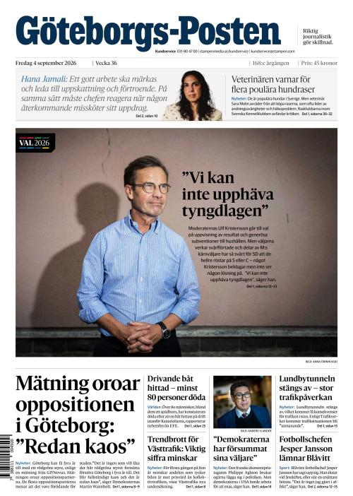 Göteborgs-Posten 4.9.2026