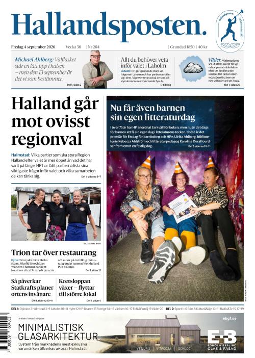 Hallandsposten 4.9.2026