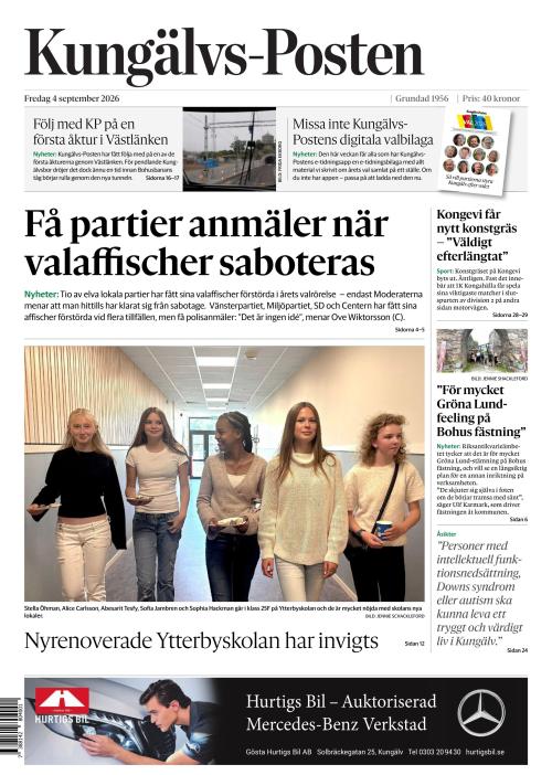 Kungälvs-Posten 4.9.2026
