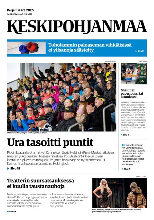 Keskipohjanmaa 4.9.2026