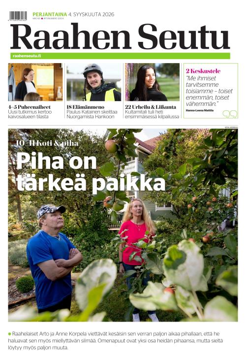 Raahen Seutu 4.9.2026