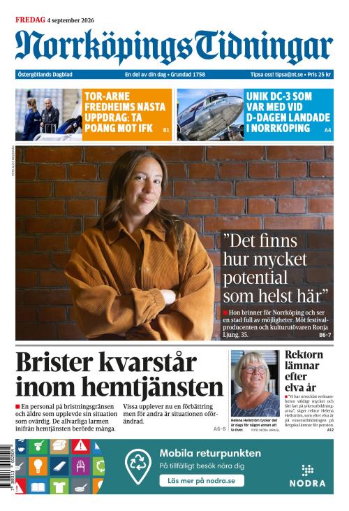 Norrköpings Tidningar 4.9.2026