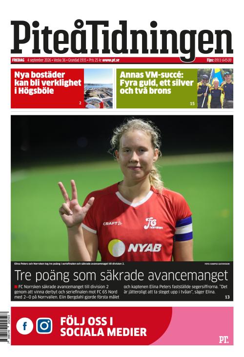 Piteå-Tidningen 4.9.2026