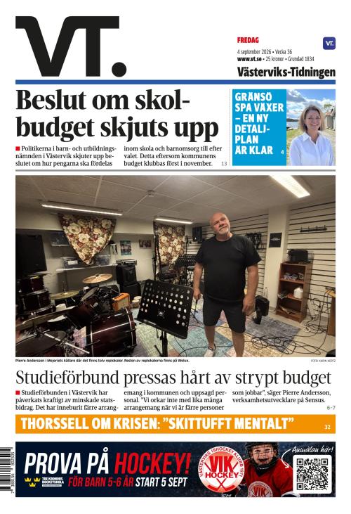 Västerviks-Tidningen 4.9.2026