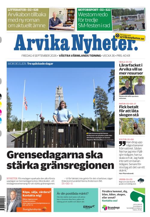 Arvika Nyheter 4.9.2026