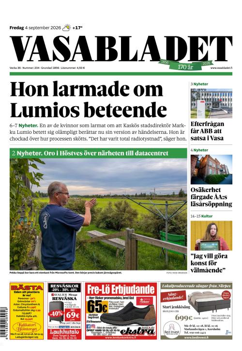 Vasabladet 4.9.2026
