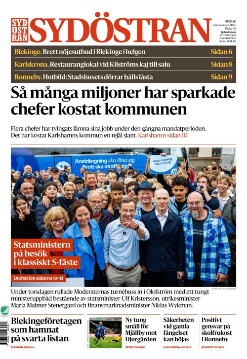 Sydöstran 4.9.2026