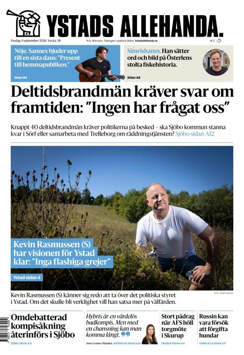 Ystads Allehanda 4.9.2026