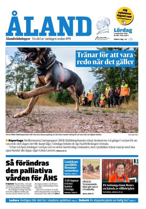 Ålandstidningen 5.9.2026