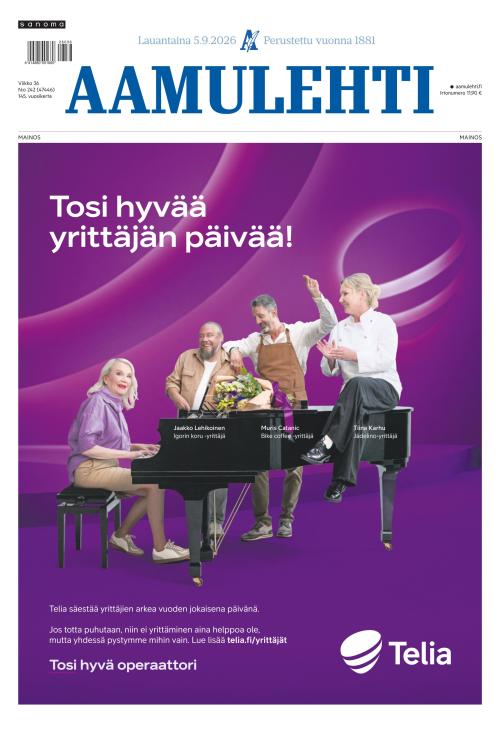 Aamulehti 5.9.2026