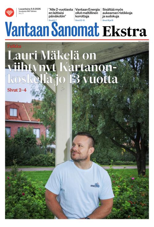 Vantaan Sanomat (Itä) 5.9.2026