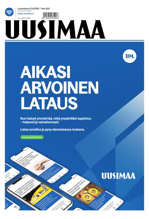 Uusimaa 5.9.2026