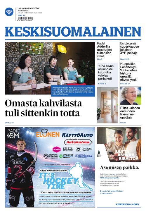 Keskisuomalainen 5.9.2026