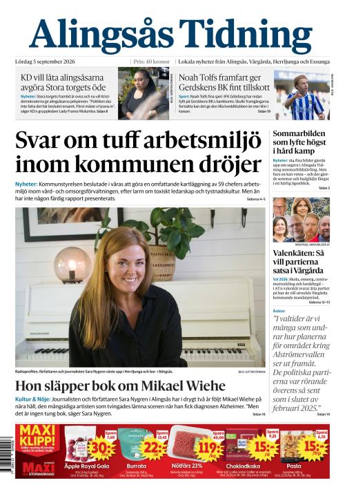 Alingsås Tidning 5.9.2026