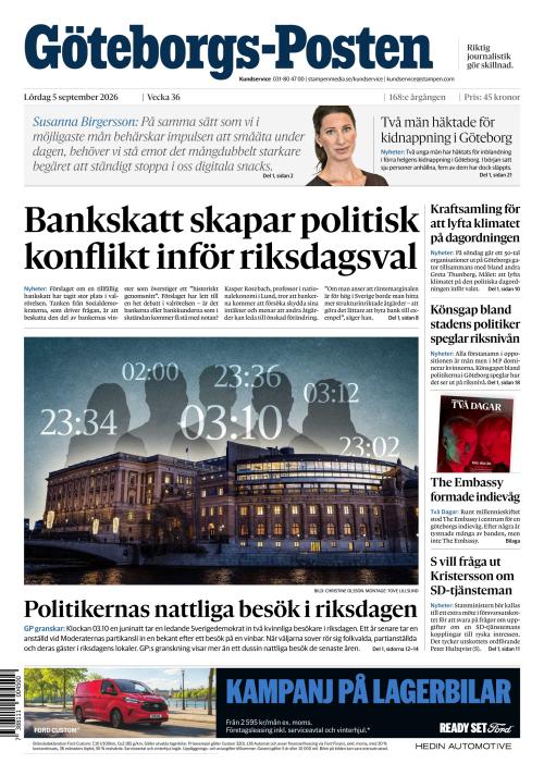 Göteborgs-Posten 5.9.2026