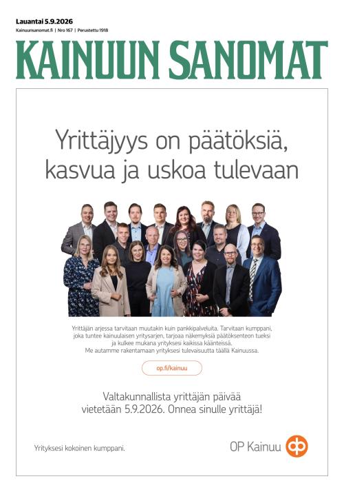 Kainuun Sanomat 5.9.2026