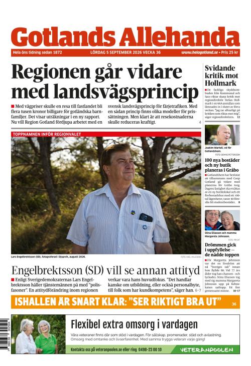 Gotlands Allehanda 5.9.2026