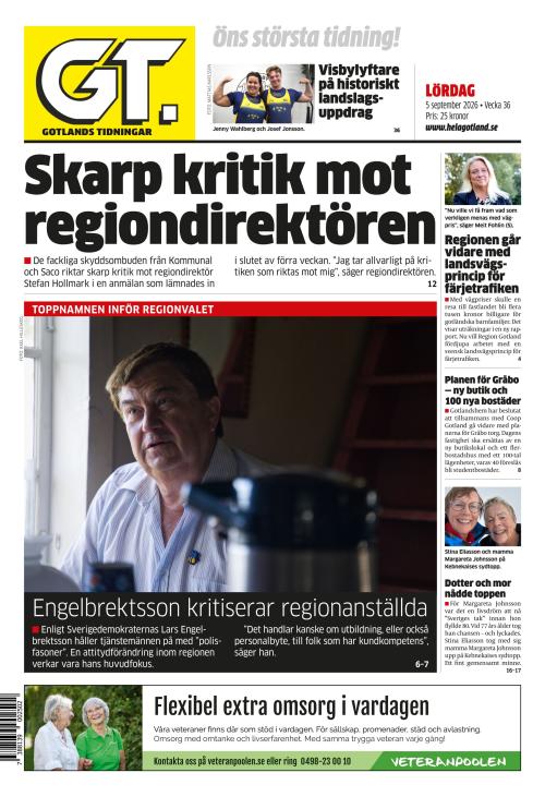 Gotlands Tidningar 5.9.2026