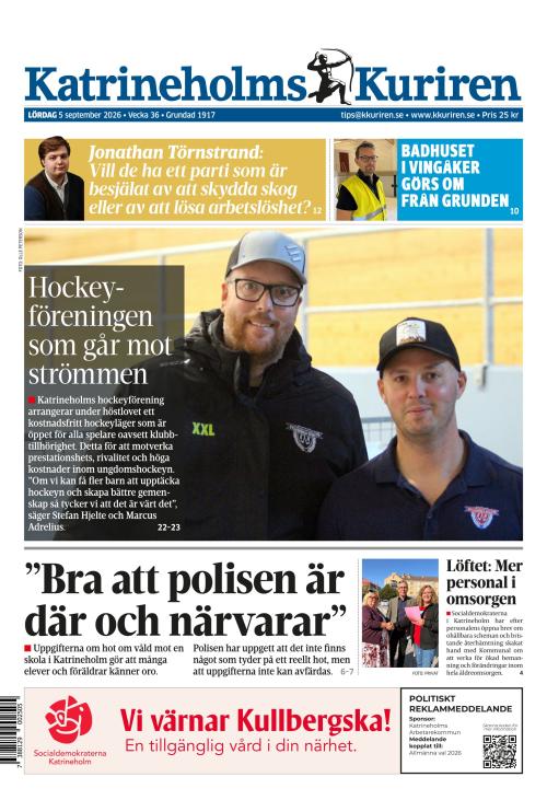 Katrineholms-Kuriren 5.9.2026