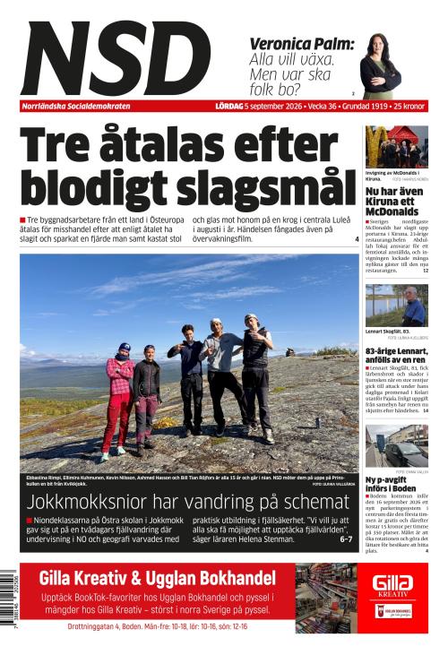 Norrländska Socialdemokraten 5.9.2026