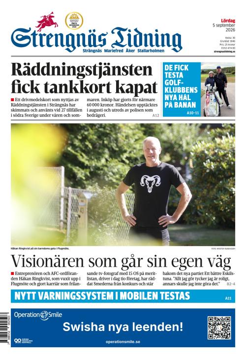 Strengnäs Tidning 5.9.2026