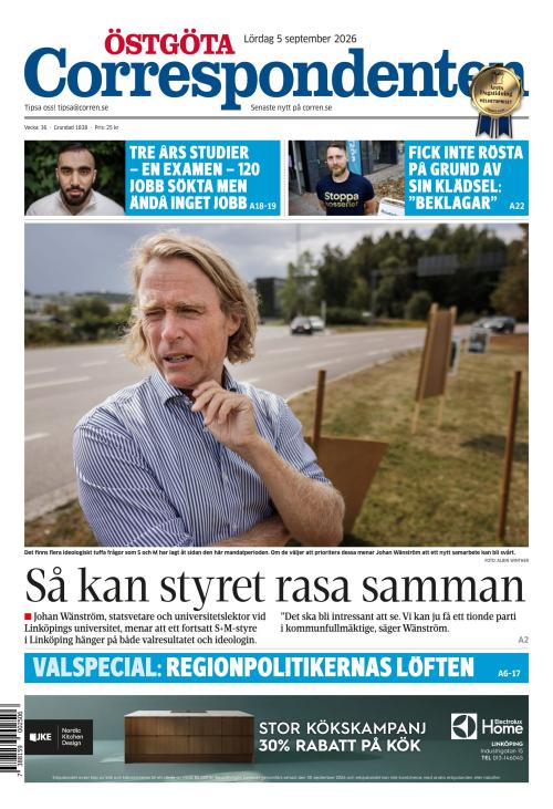 Östgöta Correspondenten 5.9.2026